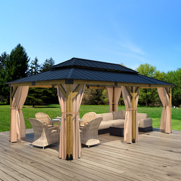 SUNBURY 12 Pi L 20 Pi D Pavillon De Jardin Wayfair Canada